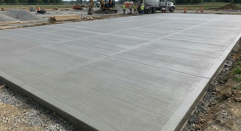 Commercial Slab Construction in Harrisburg, PA
