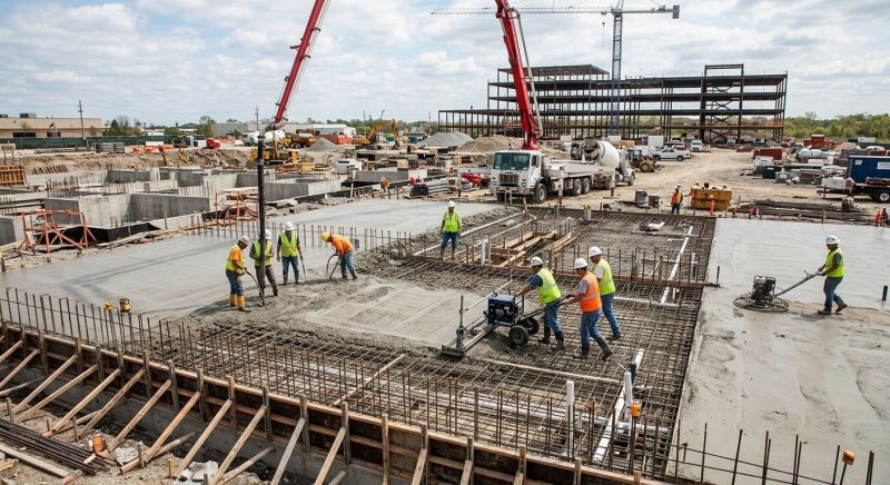 Commercial Slab Installation in Sarasota, FL