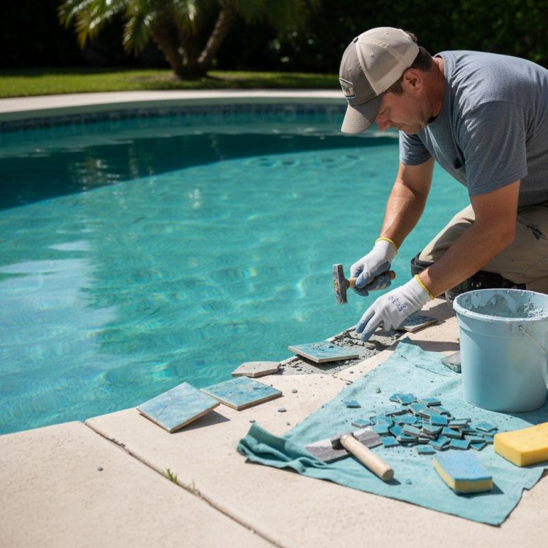 Pool Pavers Repair