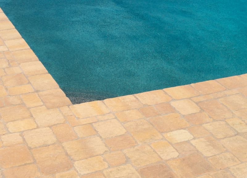 Pool Pavers Repair detail
